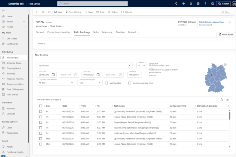 Enterprise Scheduling für Dynamics